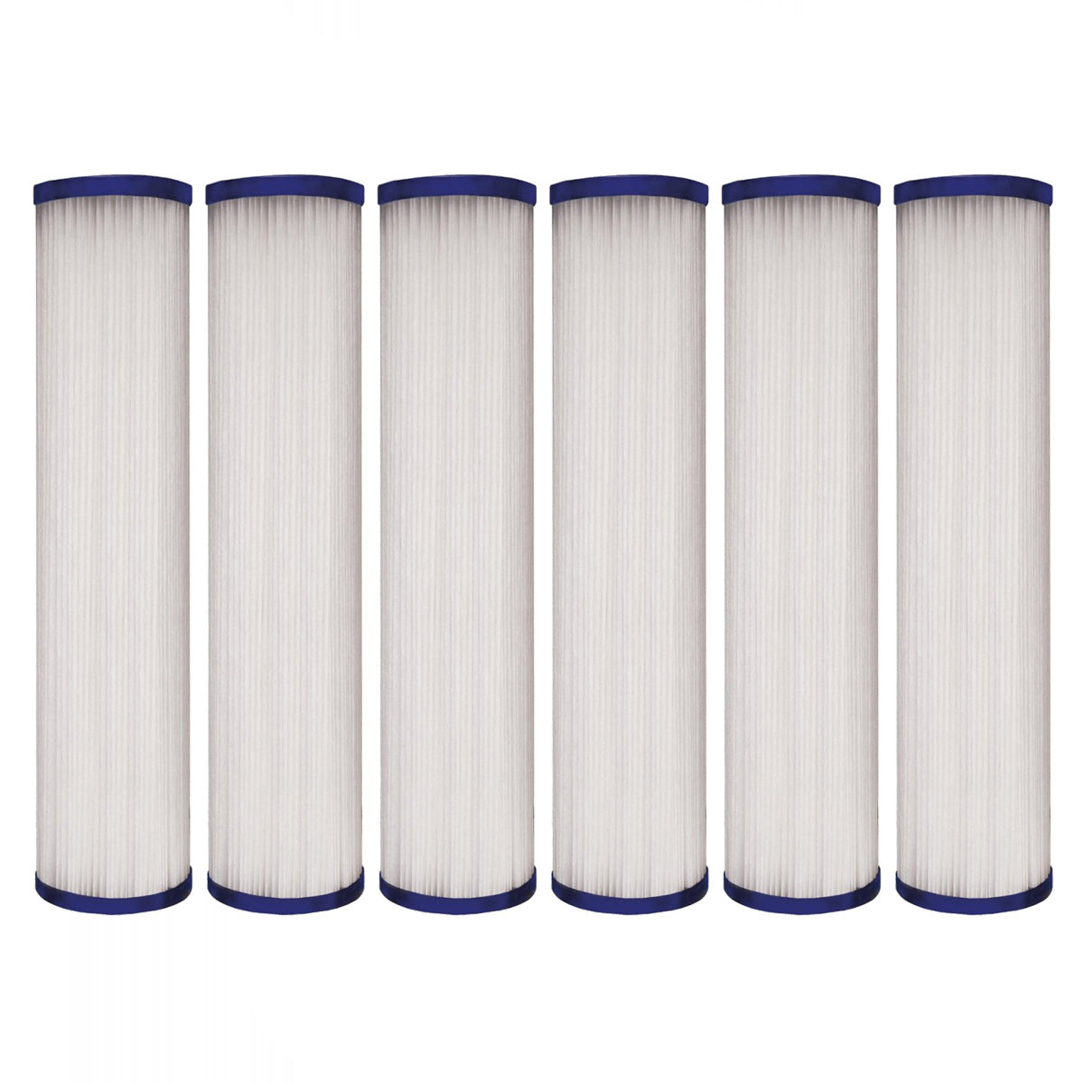 10 inch x 2.5 inch Pleated Sediment Water Filter by Tier1 (30 Micron) - DiscountFilterStore.com