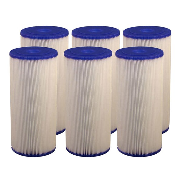 10 inch x 4.5 inch Pleated Sediment Water Filter by Tier1 (20 Micron) - Whole House Cartridges - 13.12 - DiscountFilterStore.com