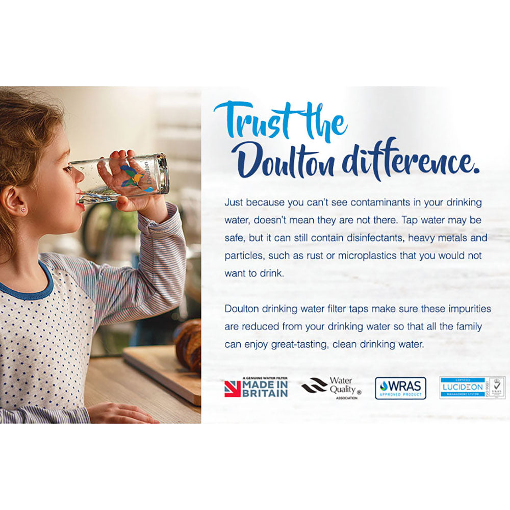 W9120133 British Berkefeld 7 Inch Ultra Fluoride Imperial Gravity Filter - DiscountFilterStore.com