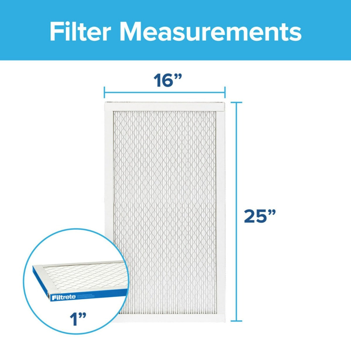 3M Filtrete 1900 Ultimate Allergen, Bacteria & Virus Air Filter - 16x25x1 - DiscountFilterStore.com