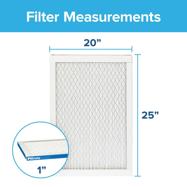3M Filtrete 1900 Ultimate Allergen, Bacteria & Virus Air Filter - 20x25x1 (4-Pack) - Air Filters - 106.6 - DiscountFilterStore.com