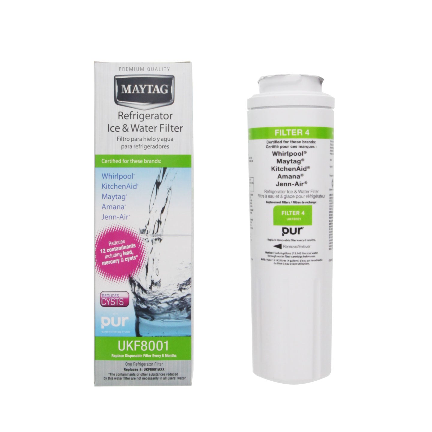 UKF8001 Maytag Refrigerator Ice and Water Filter