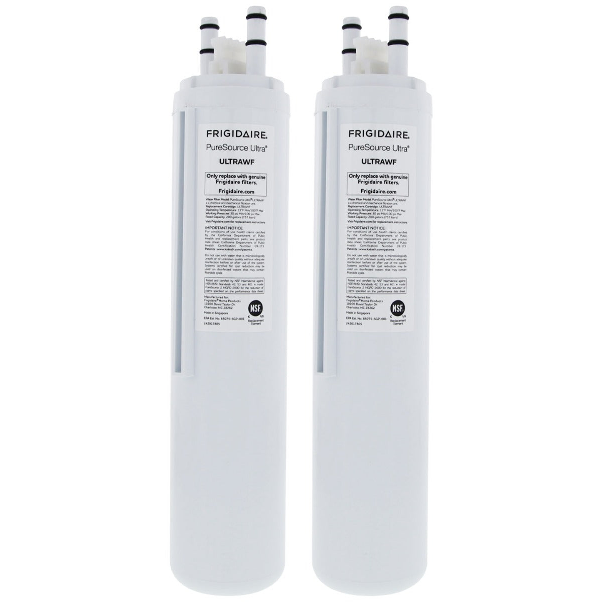 ULTRAWF Frigidaire PureSource Ultra Refrigerator Water Filter 2 Pack- DiscountFilterStore.com