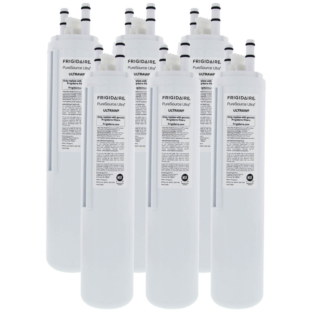 ULTRAWF Frigidaire PureSource Ultra Refrigerator Water Filter 6 Pack- DiscountFilterStore.com
