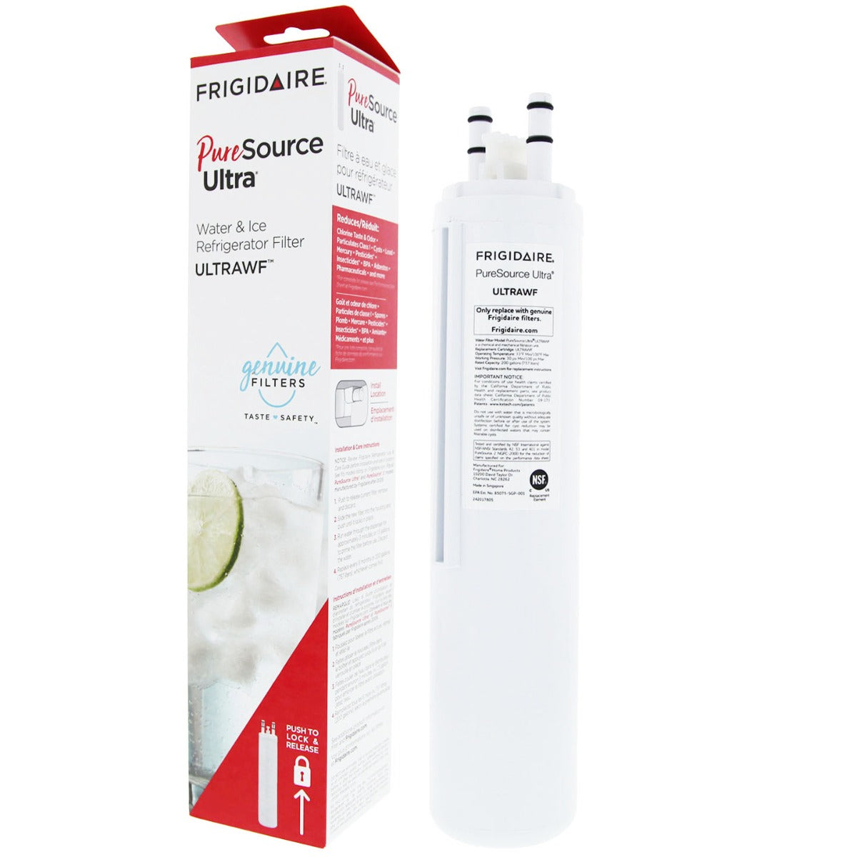 ULTRAWF Frigidaire PureSource Refrigerator Water Filter with PAULTRA Air Filter Combo - DiscountFilterStore.com
