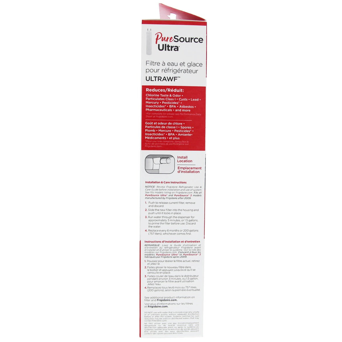 ULTRAWF Frigidaire PureSource Refrigerator Water Filter with PAULTRA Air Filter Combo - DiscountFilterStore.com