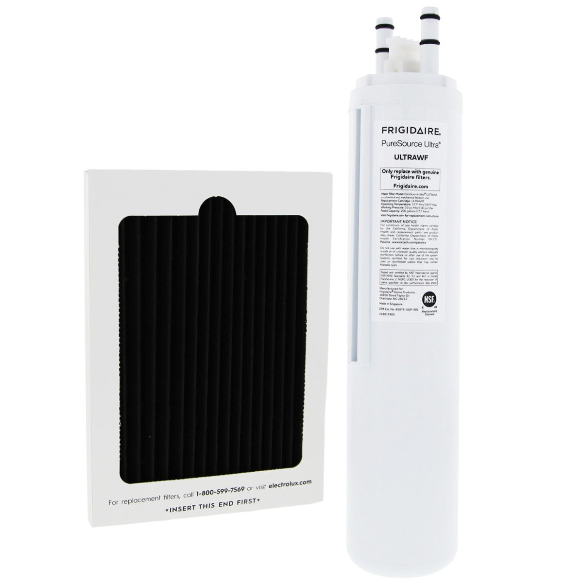 ULTRAWF Frigidaire PureSource Refrigerator Water Filter with PAULTRA Air Filter Combo - DiscountFilterStore.com