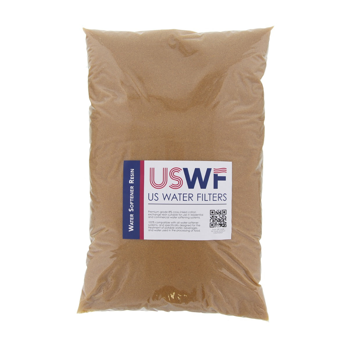 USWF 25 lbs. 1/2 cu. ft. Ion Exchange Water Softener Resin - DiscountFilterStore.com