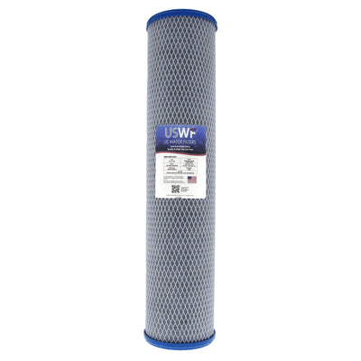 USWF Coconut Carbon Block Filter 0.5 Micron 20"x4.5" - Whole House Cartridges - 104.94 - DiscountFilterStore.com