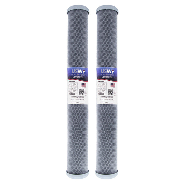USWF Coconut Carbon Block Filter 5 Micron 20"x2.5" - Whole House Cartridges - 29.69 - DiscountFilterStore.com