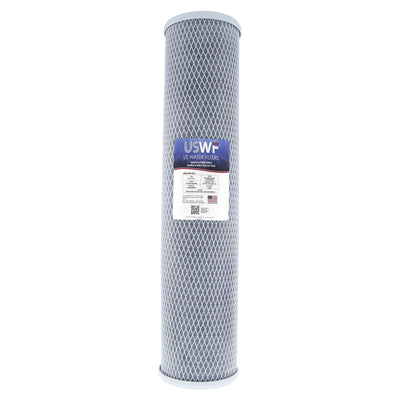 USWF Coconut Carbon Block Filter 5 Micron 20"x4.5" - Whole House Cartridges - 76.83 - DiscountFilterStore.com