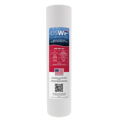 USWF 1 Micron 10"x2.5" Melt Blown Sediment Filter - Whole House Cartridges - 3.73 - DiscountFilterStore.com