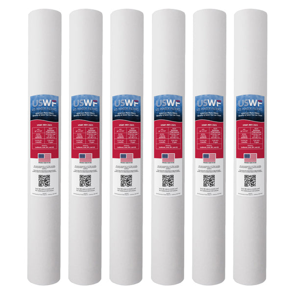 USWF 1 Micron 20"x2.5" Melt Blown Sediment Filter - Whole House Cartridges - 6.79 - DiscountFilterStore.com