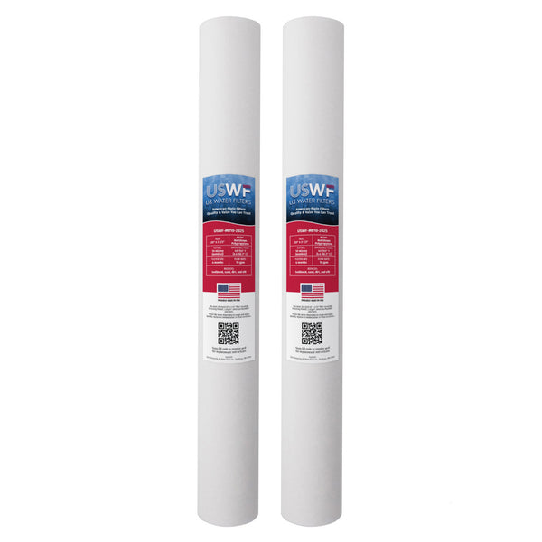 USWF 10 Micron 20"x2.5" Melt Blown Sediment Filter - Whole House Cartridges - 6.79 - DiscountFilterStore.com