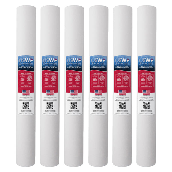 USWF 10 Micron 20"x2.5" Melt Blown Sediment Filter - Whole House Cartridges - 6.79 - DiscountFilterStore.com