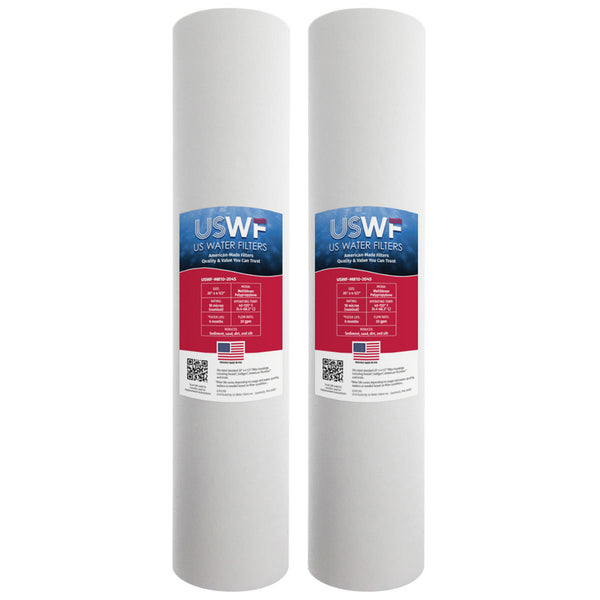 USWF 10 Micron 20"x4.5" Melt Blown Sediment Filter - Whole House Cartridges - 19.71 - DiscountFilterStore.com