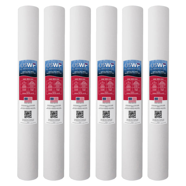 USWF 20 Micron 20"x2.5" Melt Blown Sediment Filter - Whole House Cartridges - 6.79 - DiscountFilterStore.com