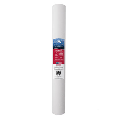 USWF 20 Micron 20"x2.5" Melt Blown Sediment Filter - Whole House Cartridges - 6.79 - DiscountFilterStore.com