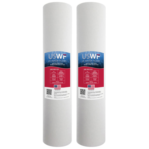 USWF 20 Micron 20"x4.5" Melt Blown Sediment Filter - Whole House Cartridges - 19.35 - DiscountFilterStore.com
