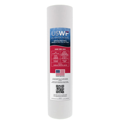 USWF 5 Micron 10"x2.5" Melt Blown Sediment Filter - Whole House Cartridges - 3.4 - DiscountFilterStore.com