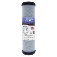 USWF Lead Reducing Carbon Block Filter 0.5 Micron 10"x2.5" - DiscountFilterStore.com