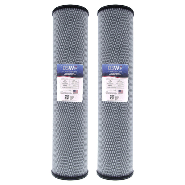 USWF Lead Reducing Carbon Block Filter 0.5 Micron 20"x4.5" - Whole House Cartridges - 116.95 - DiscountFilterStore.com