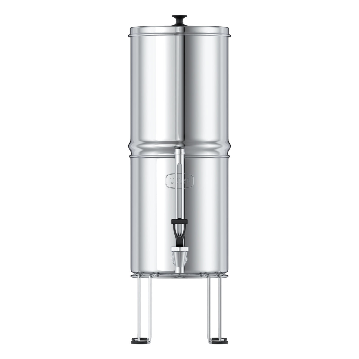 USWF 2.25 Gallon Stainless Steel Gravity Fed Filter System - DiscountFilterStore.com