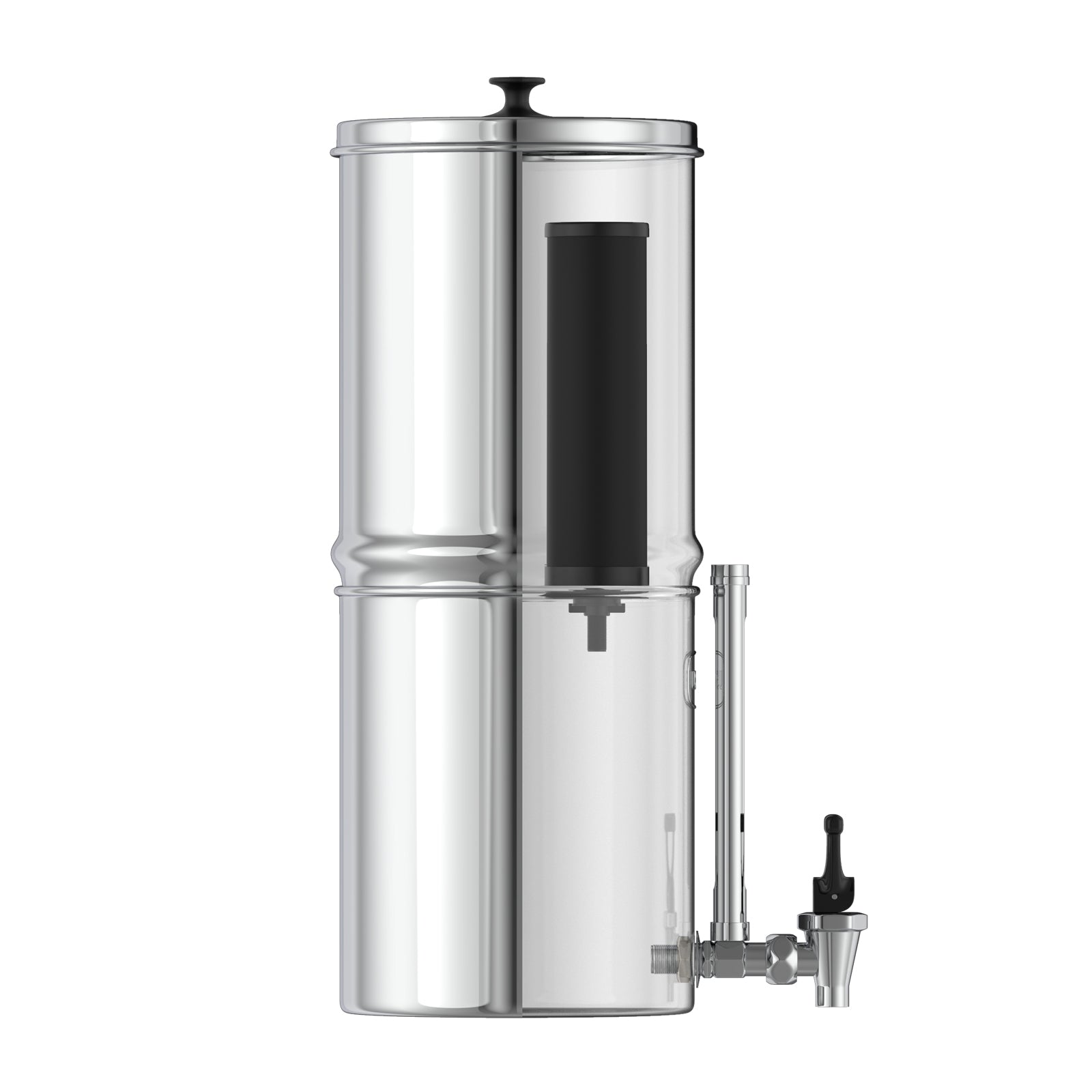 USWF 2.25 Gallon Stainless Steel Gravity Fed Filter System - DiscountFilterStore.com