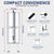 USWF 2.25 Gallon Stainless Steel Gravity Fed Filter System - DiscountFilterStore.com