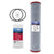 USWF Replacement Filter Set for 2-Stage Chloramine Reduction Filtration System, 10"x4.5" Sediment 5 Micron and 20"x4.5" Chloramine Reduction Carbon Block 1 Micron - DiscountFilterStore.com