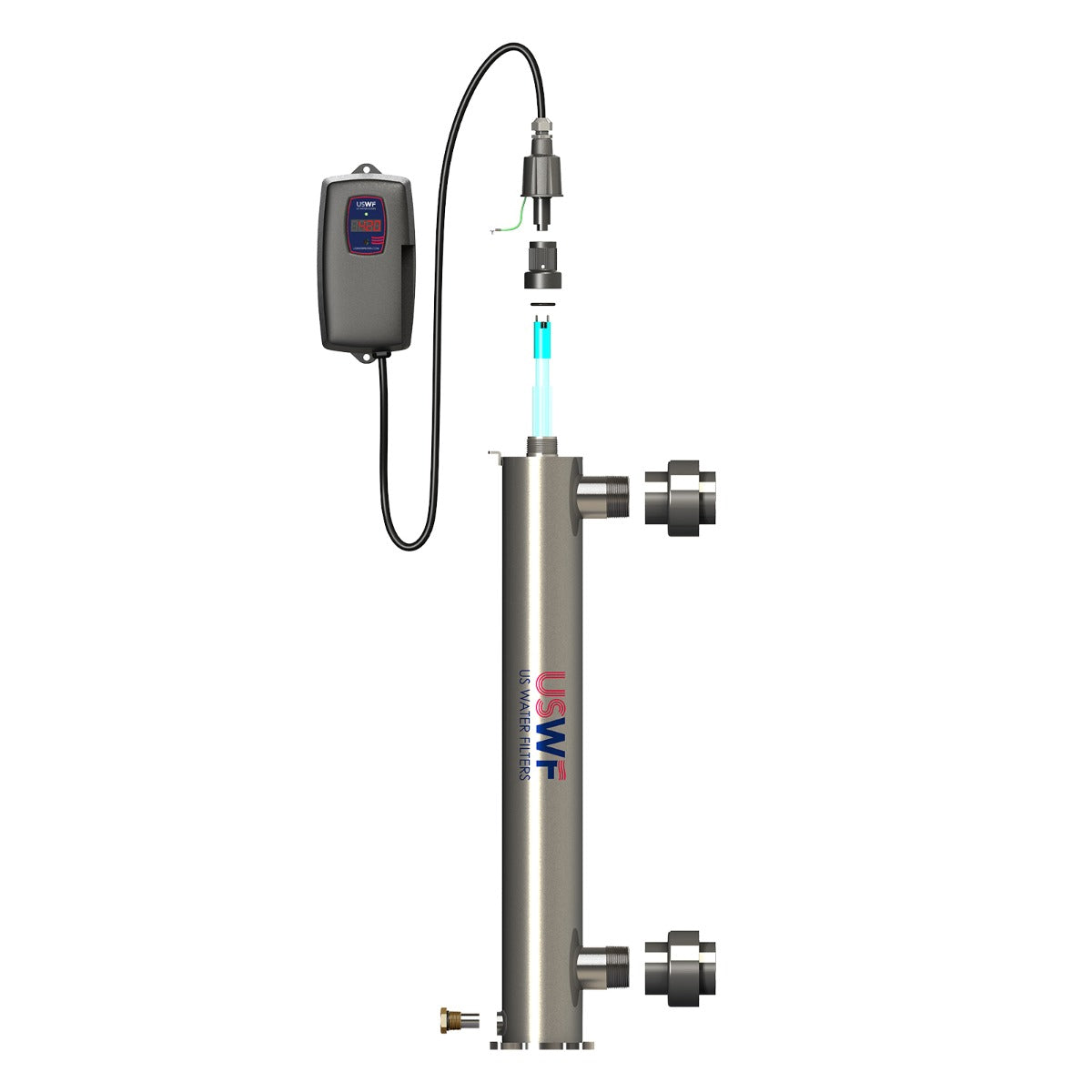 USWF 82 GPM Pool Ultraviolet LightSterilization System H4-PL Exploded View- DiscountFilterStore.com