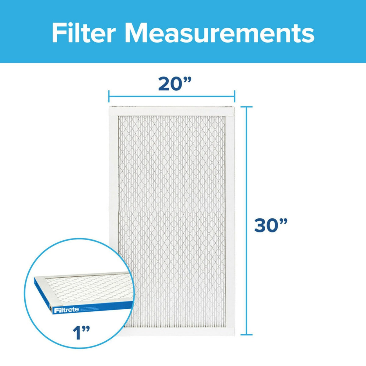 3M Filtrete 1900 Ultimate Allergen, Bacteria & Virus Air Filter - 20x30x1 (4-Pack) - DiscountFilterStore.com