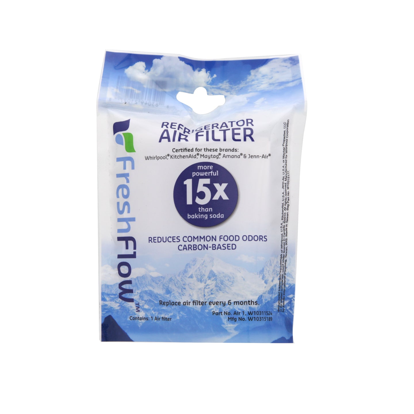 W10311524 Whirlpool FreshFlow Refrigerator Air Filter - DiscountFilterStore.com