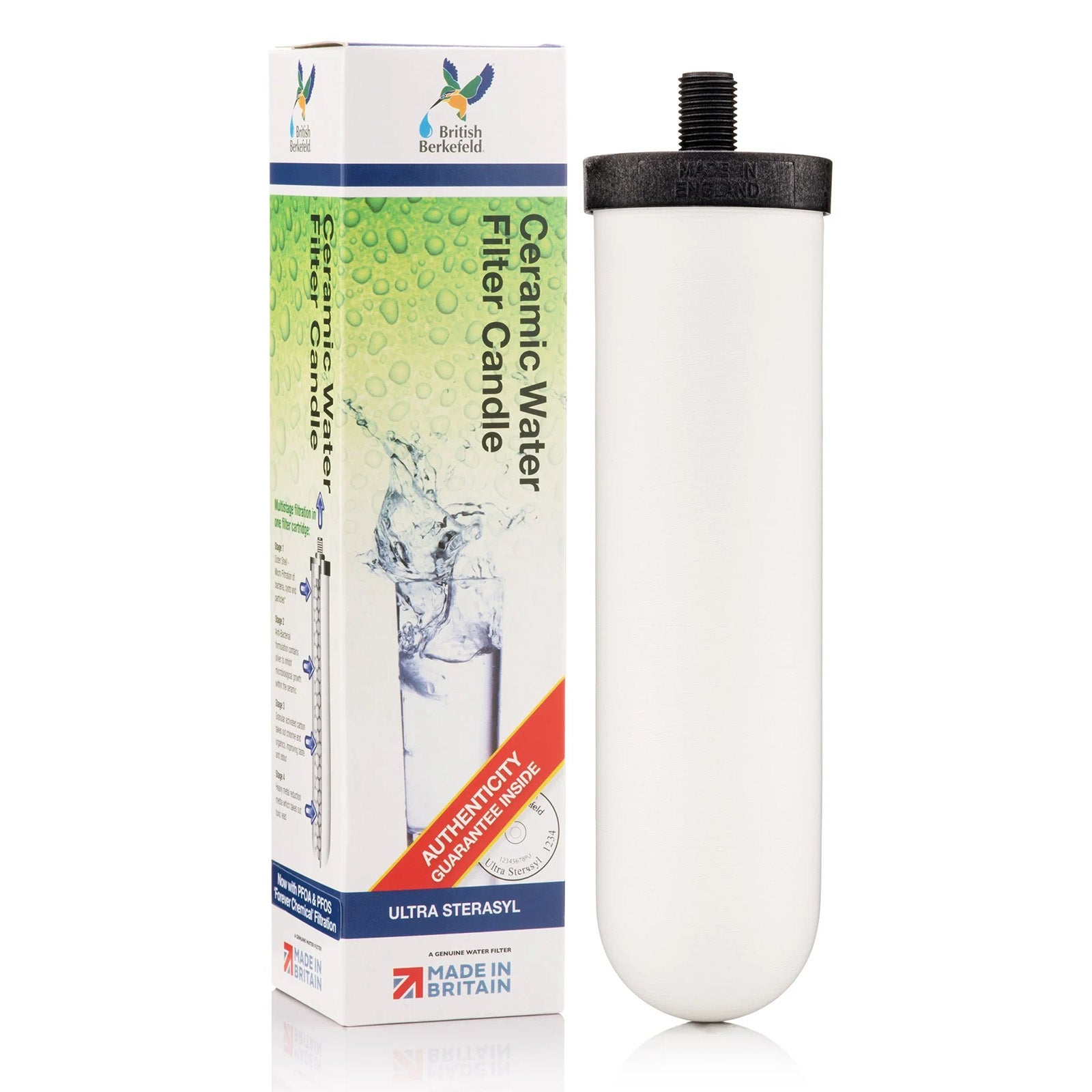 Doulton W9121226 British Berkefeld 7" Ultra Sterasyl (ATC Super Sterasyl) Ceramic Water Filter - DiscountFilterStore.com