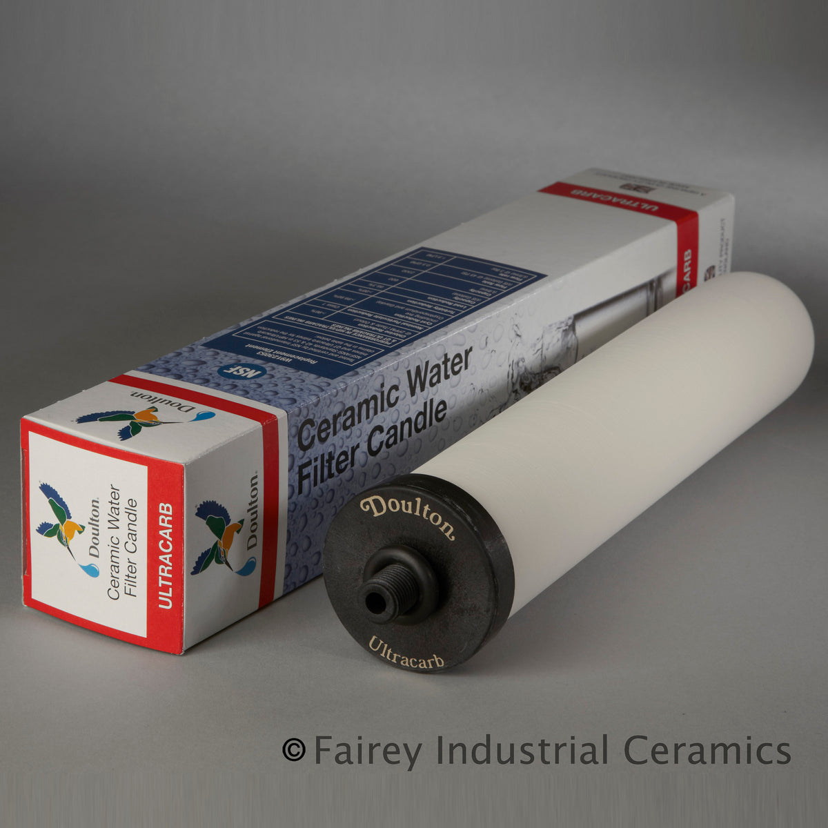 W9123053 Doulton UltraCarb Undersink Ceramic Candle Replacement Filter Cartridge - DiscountFilterStore.com