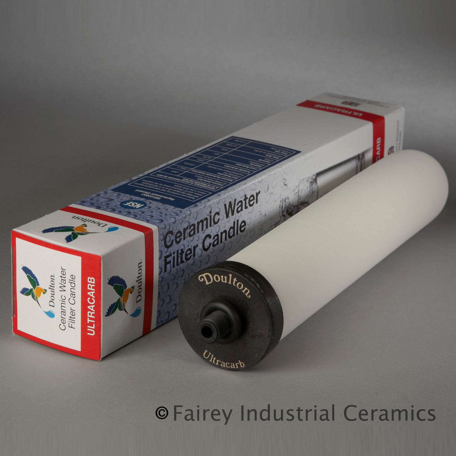 W9123053 Doulton UltraCarb Undersink Ceramic Candle Replacement Filter Cartridge - DiscountFilterStore.com