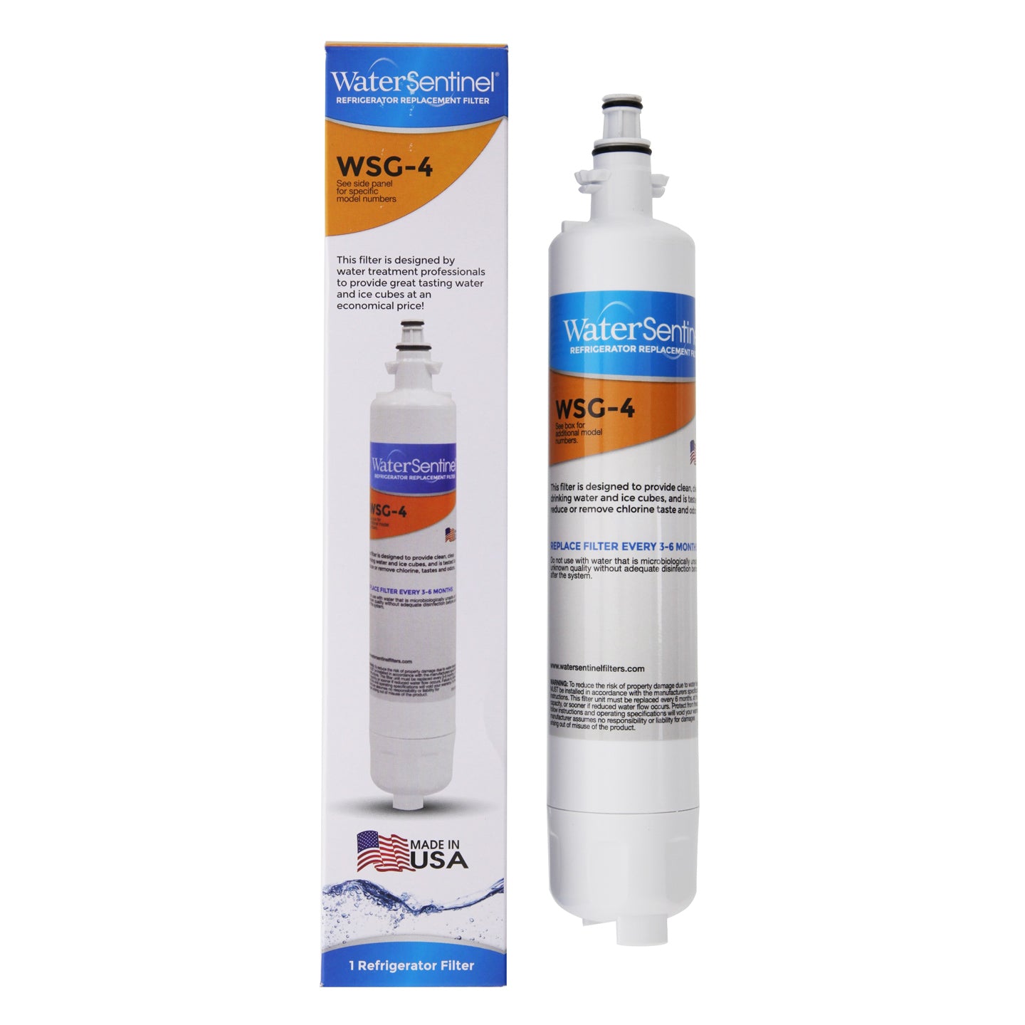 WSG-4 Refrigerator Water Filter - RPWF Comparable - Refrigerator Filters - 44.99 - DiscountFilterStore.com