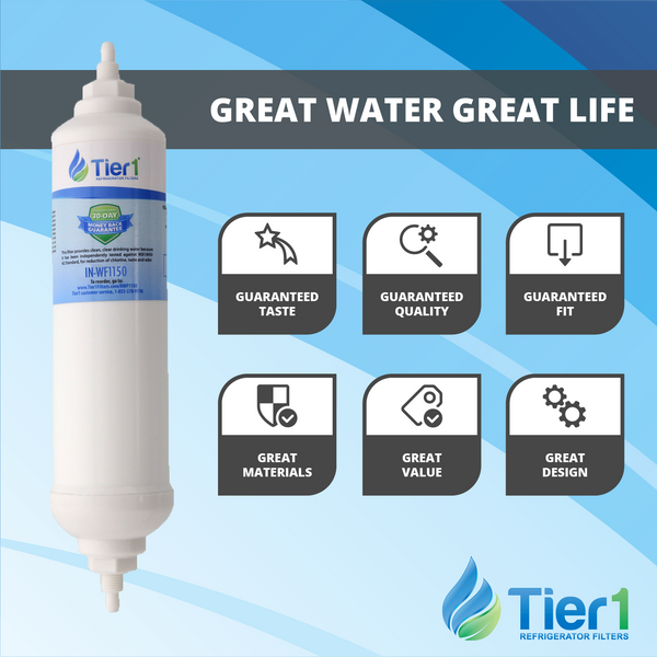 DA29-10105J Samsung Inline Water Filter Replacement by Tier1 - Inline & RO Filters - 11.28 - DiscountFilterStore.com