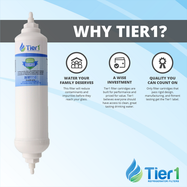 DA29-10105J Samsung Inline Water Filter Replacement by Tier1 - Inline & RO Filters - 11.28 - DiscountFilterStore.com