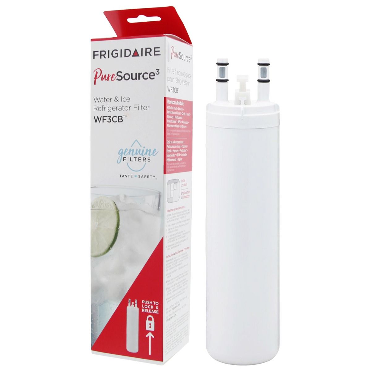 WF3CB PureSource3 Frigidaire Replacement Refrigerator Water Filter - DiscountFilterStore.com