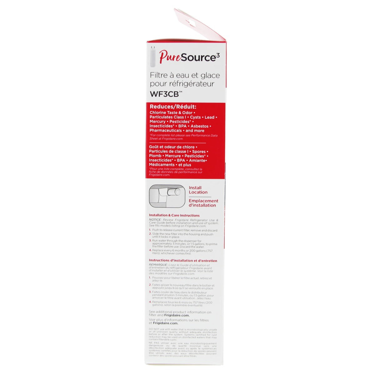 WF3CB PureSource3 Frigidaire Replacement Refrigerator Water Filter - DiscountFilterStore.com