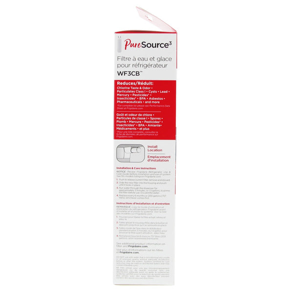 WF3CB PureSource3 Frigidaire Replacement Refrigerator Water Filter - Refrigerator Filters - 54.5 - DiscountFilterStore.com