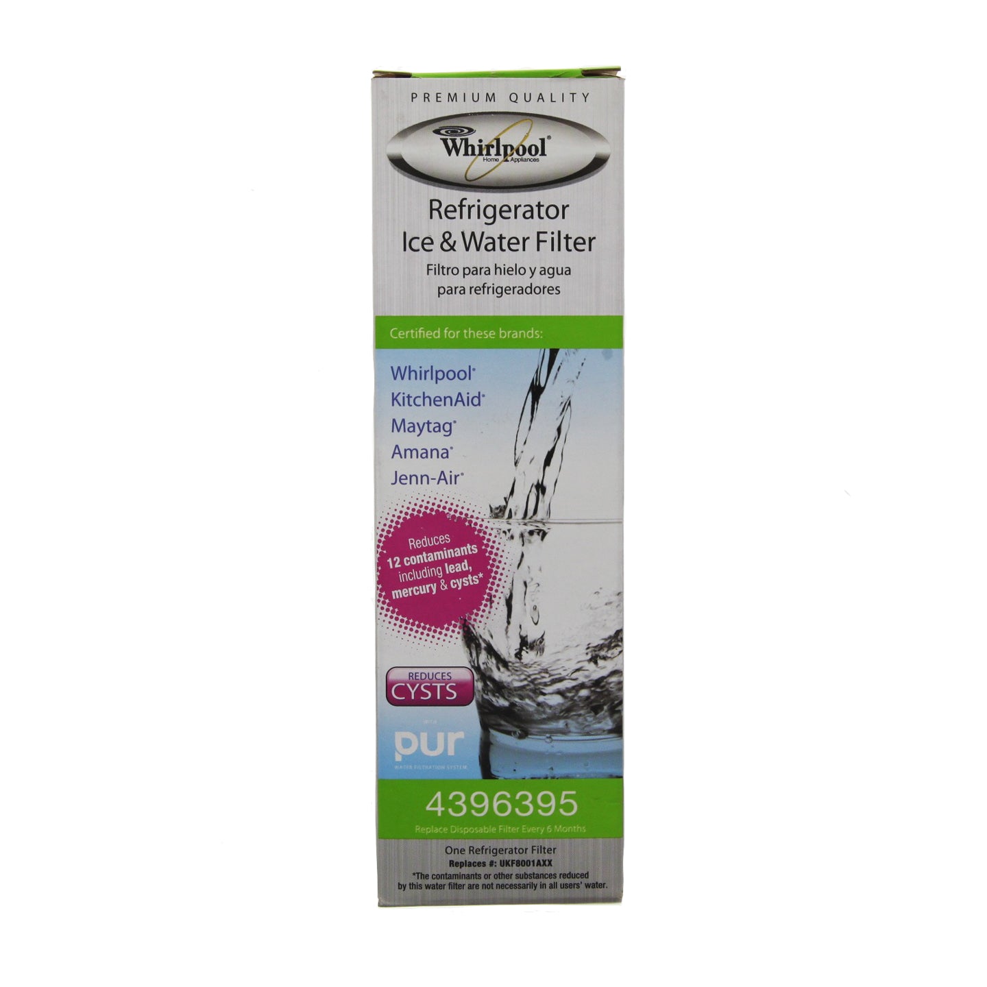 4396395 WHIRLPOOL Replacement Refrigerator Water Filter