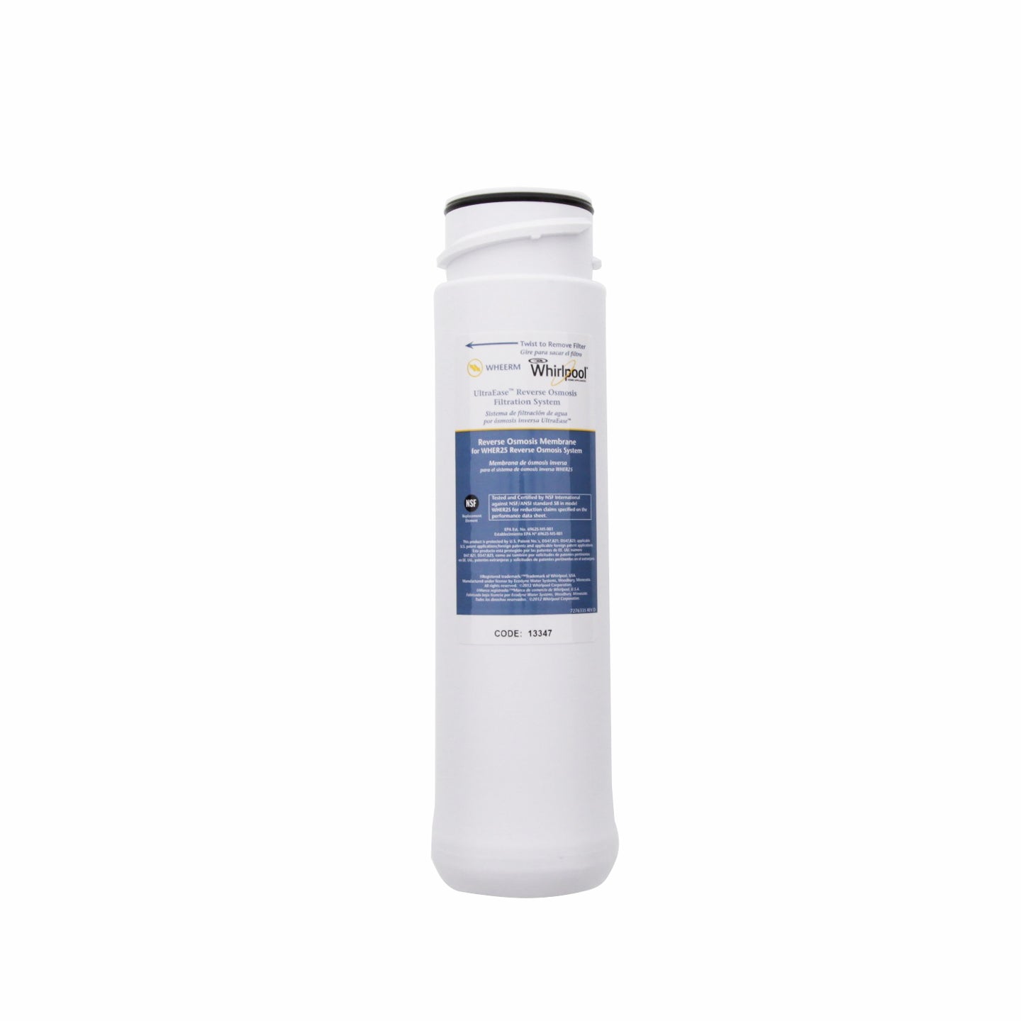 WHEERM Whirlpool UltraEase Reverse Osmosis Membrane - DiscountFilterStore.com