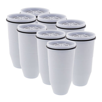 ZR-008 ZeroWater Replacement Filter Cartridge (8-Pack) - Pitcher & Water Bottle Filters - 136.73 - DiscountFilterStore.com